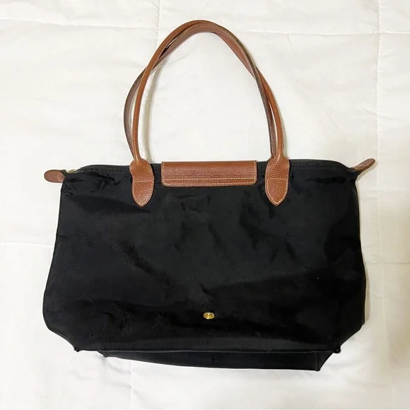 Longchamp Le Pliage Original Black Medium Tote Bag - Picture 2 of 15